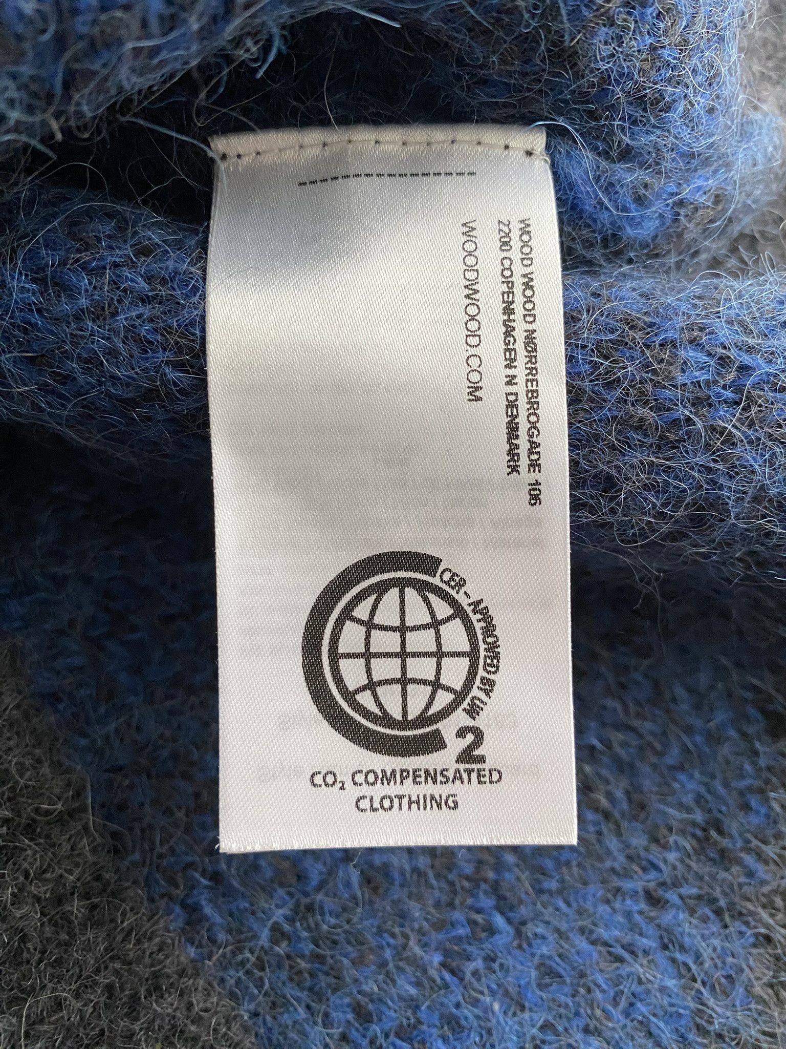 Wood Wood 50/L - Alpaca/Wool - Beckett Jacquard Jumper Size US L / EU 52-54 / 3 - 9 Thumbnail