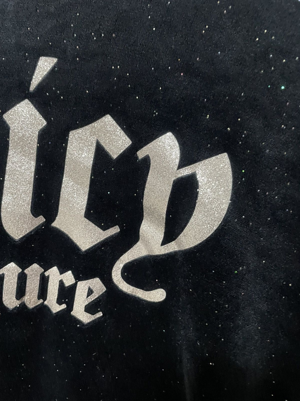 Designer × Juicy Couture Jeans Juicy Couture Hoodie Velours Baby Night Sky Big Logo Velvet Size S / US 4 / IT 40 - 8 Thumbnail