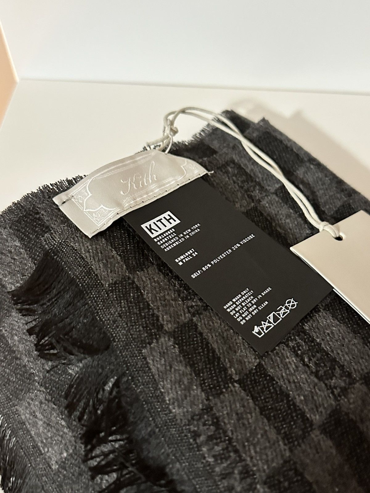 Kith Kith “Monogram Jacquard Scarf Size ONE SIZE - 2 Thumbnail