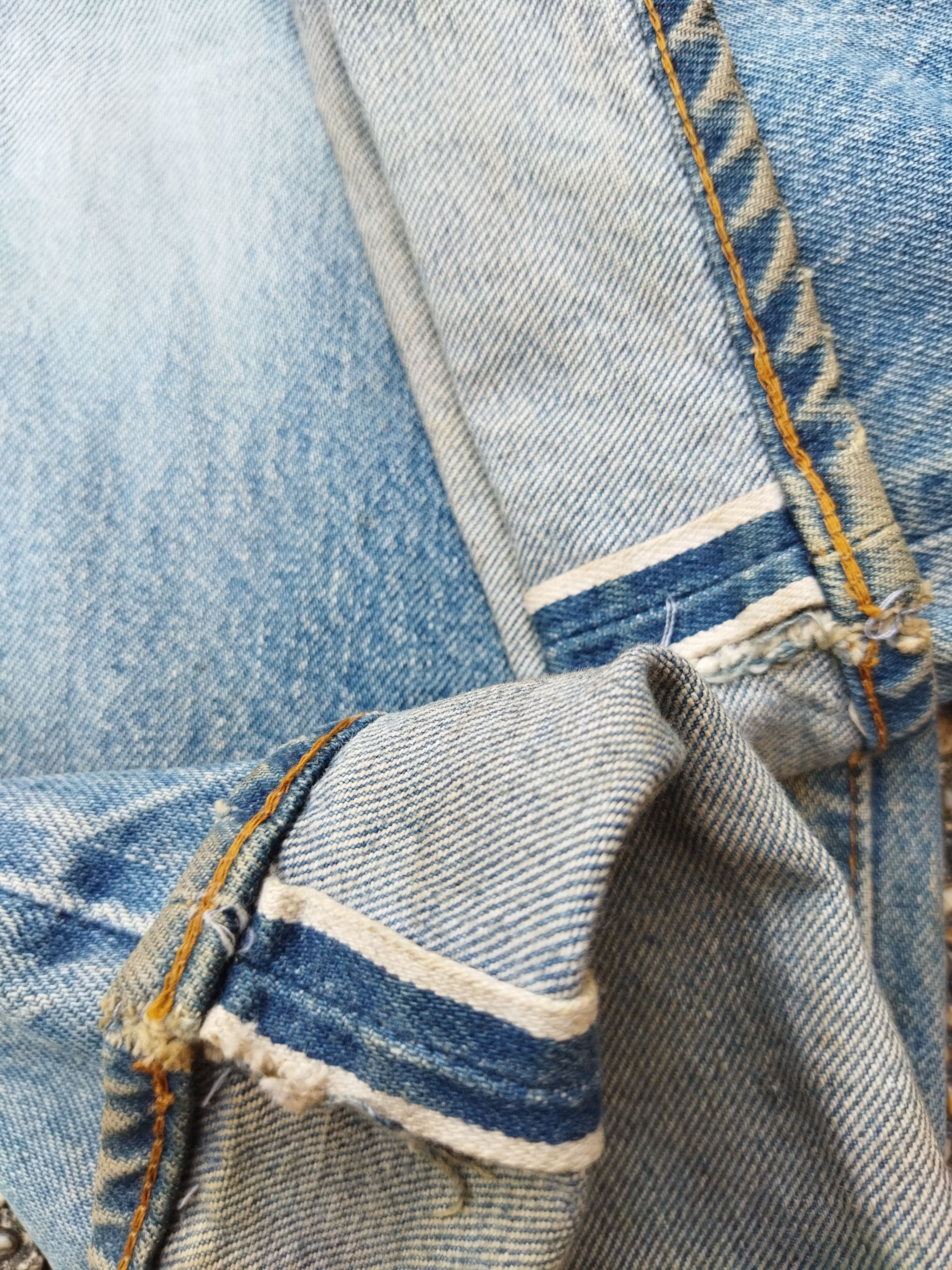 Levi's Vintage 70s Levis 501 66 Late Selvedged Jeans Size US 31 - 11 Thumbnail