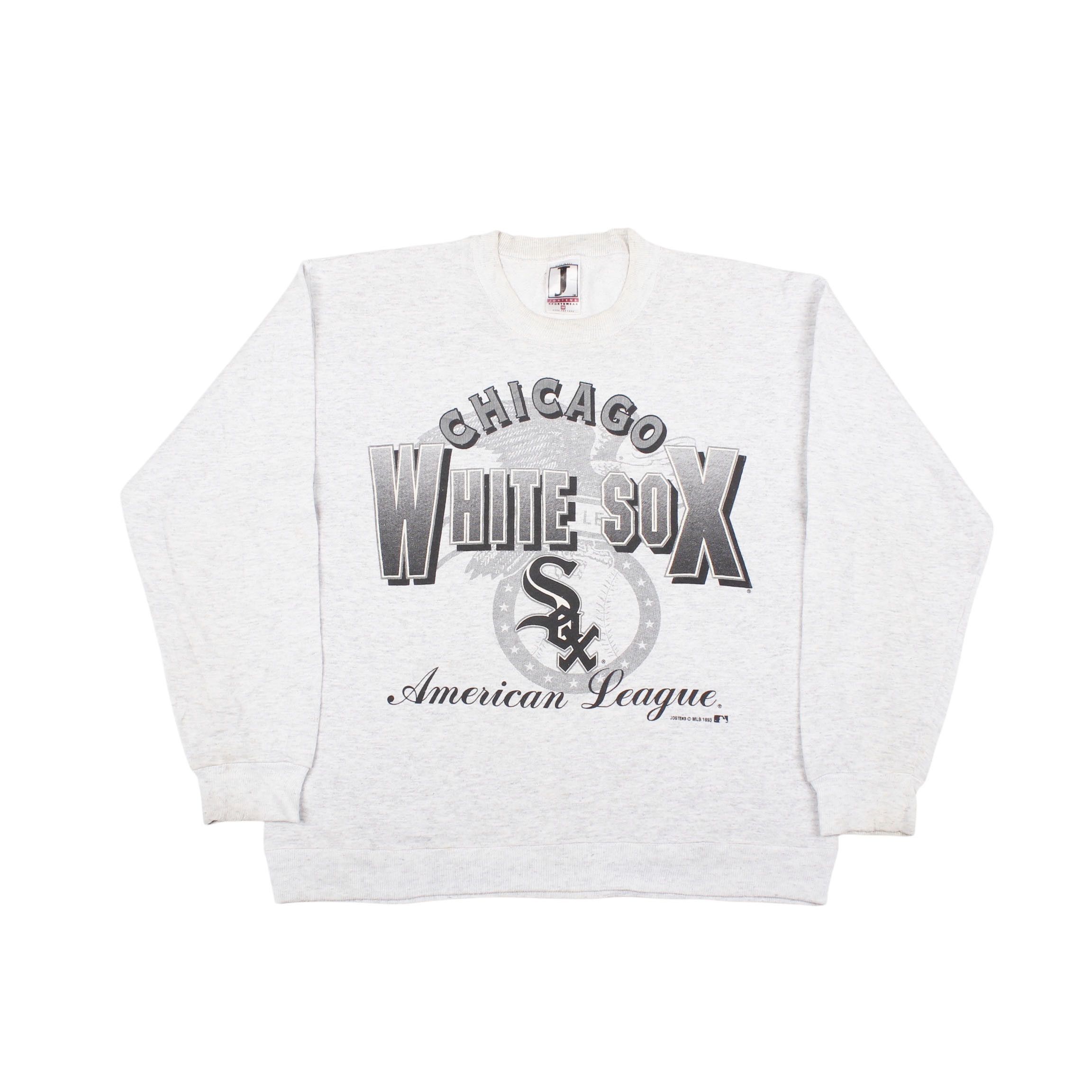 Vintage Chicago White Sox Sweatshirt Gray Crewneck Pullover 90s MLB Size US M / EU 48-50 / 2 - 1 Thumbnail