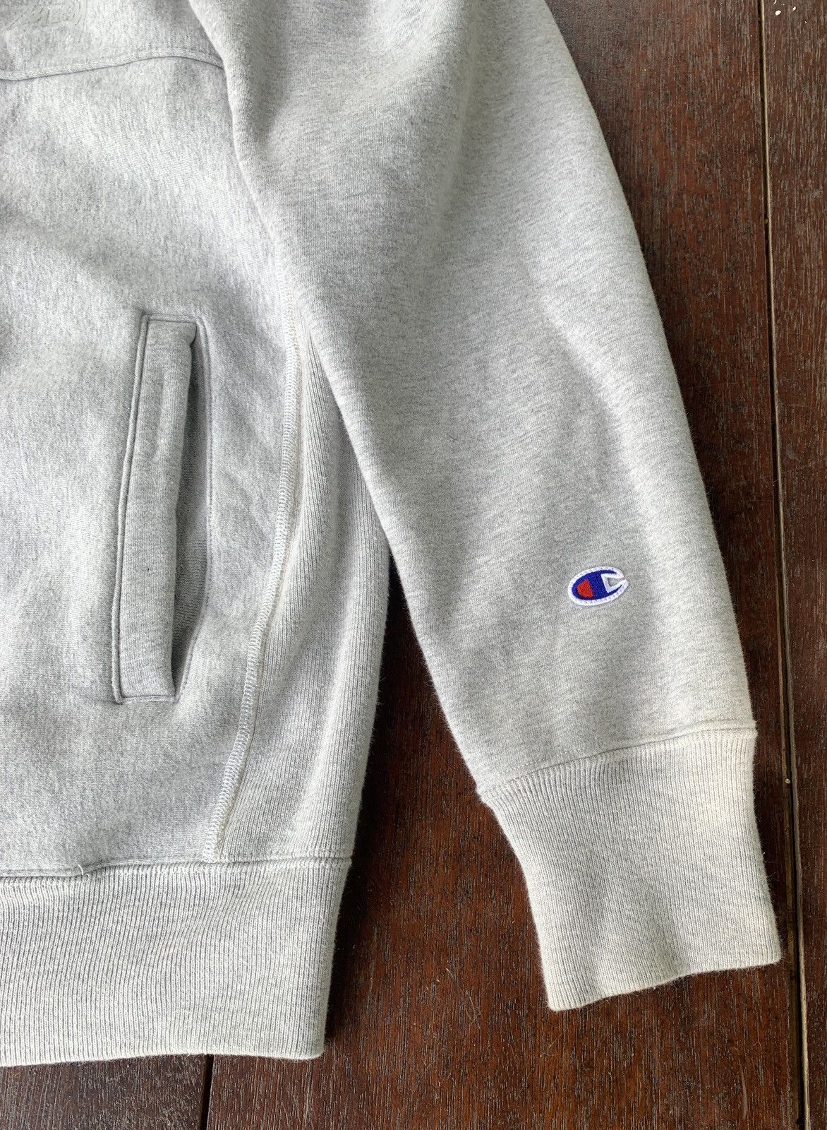 Stussy Stussy x Champion 2016 fall wind stopper hoodie Size US M / EU 48-50 / 2 - 2 Thumbnail