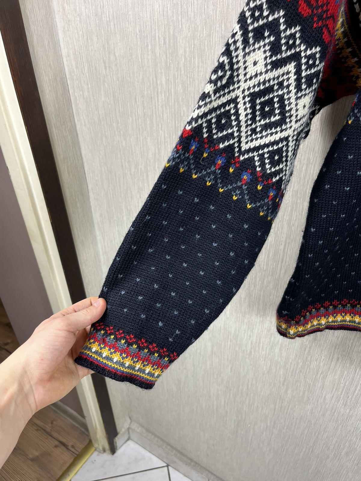 Dale Of Norway × Vintage Vintage Dale of Norway wool heavy patterned zip sweater knit Size US L / EU 52-54 / 3 - 13 Thumbnail