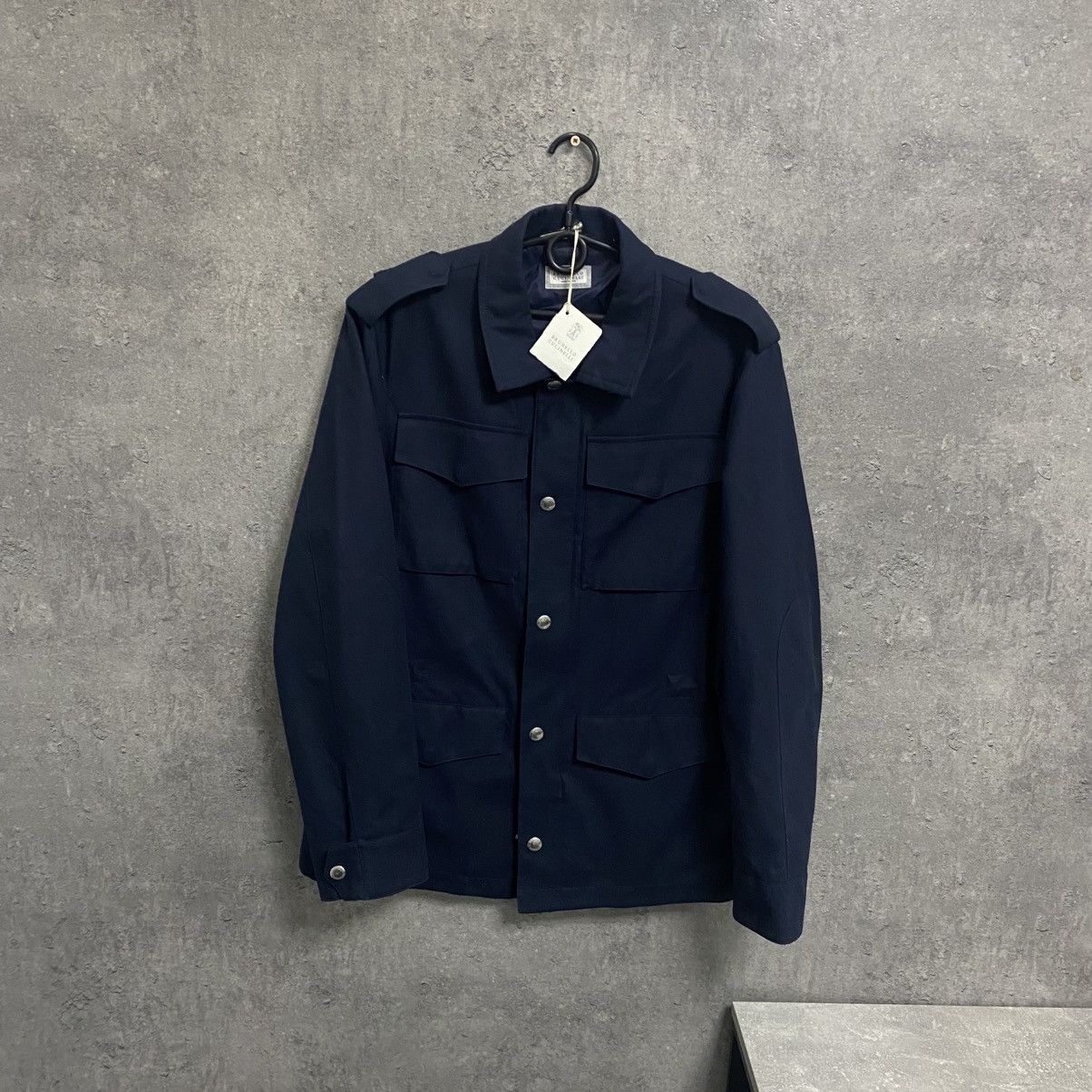 Brunello Cucinelli Brunello Cucinelli Field Utility Jacket Nylon Size US M / EU 48-50 / 2 - 1 Thumbnail