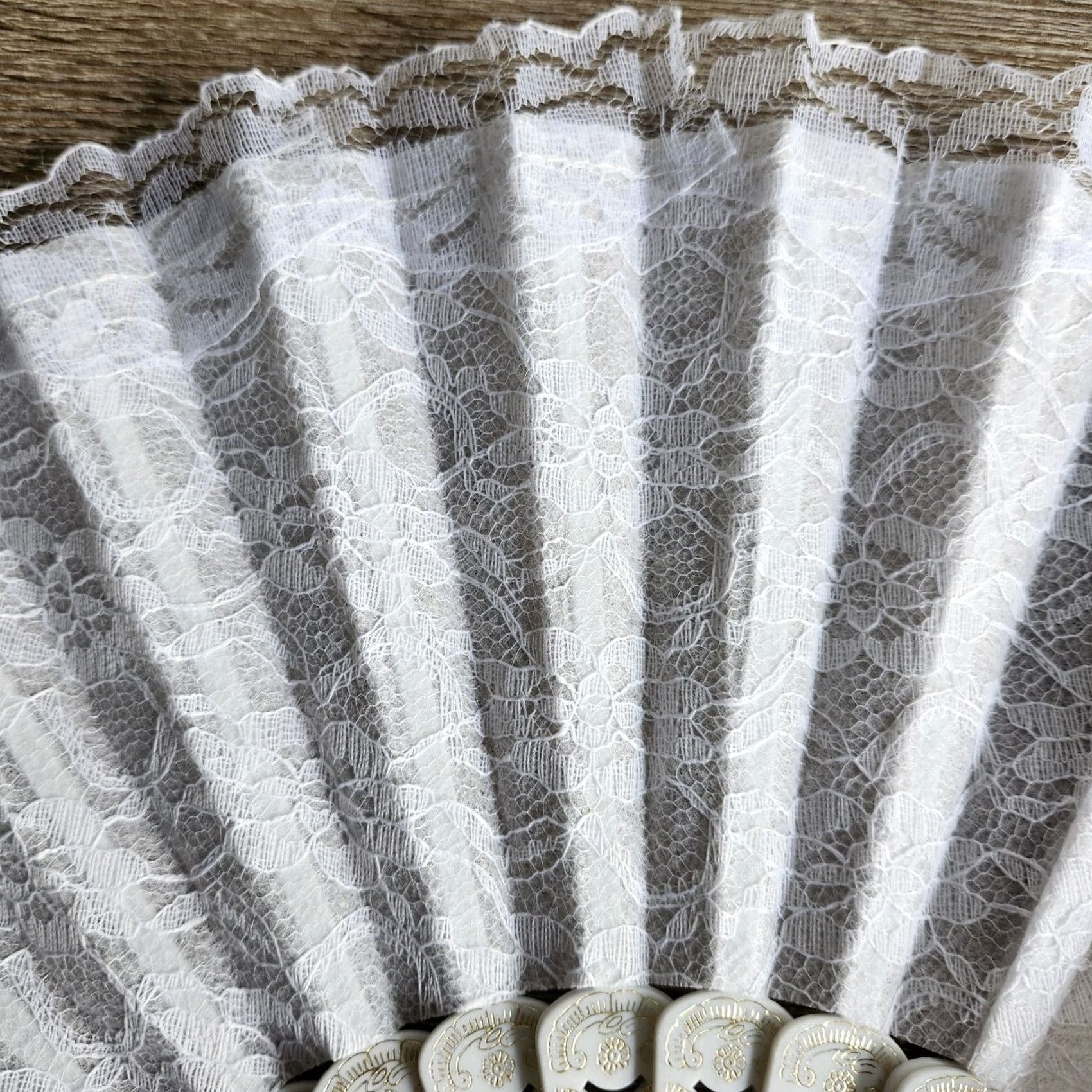 DANCER VINTAGE Hand Fan Plastic Abanico de Mano Bolsillo ole Dance White Floral Tassel LOT 3 Size ONE SIZE - 7 Thumbnail
