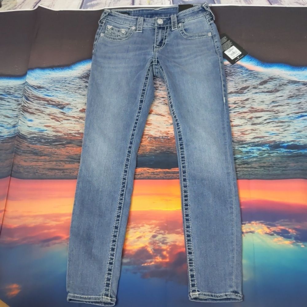 True Religion True religion jennie big t curvy mid rise size 25 Size 25" / US 0 / IT 36 - 4 Thumbnail