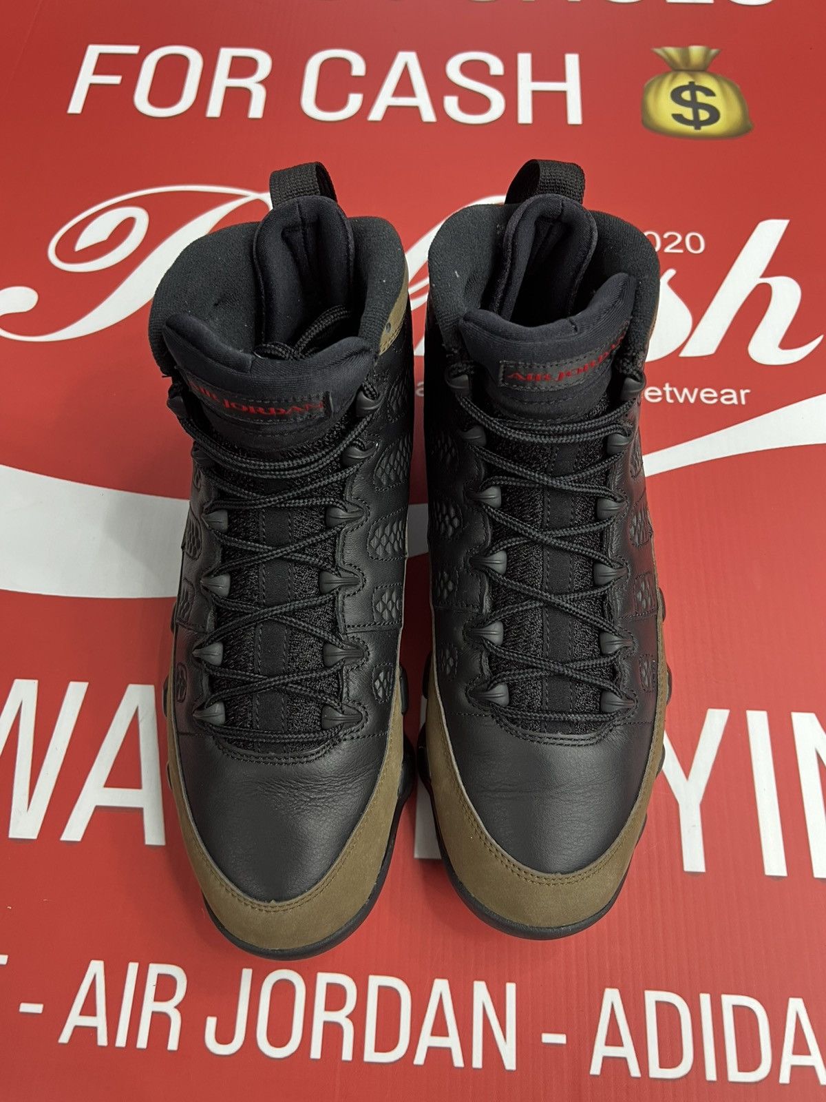 Jordan Brand Air Jordan 9 Olive Size 9.5 Size US 9.5 / EU 42-43 - 4 Thumbnail