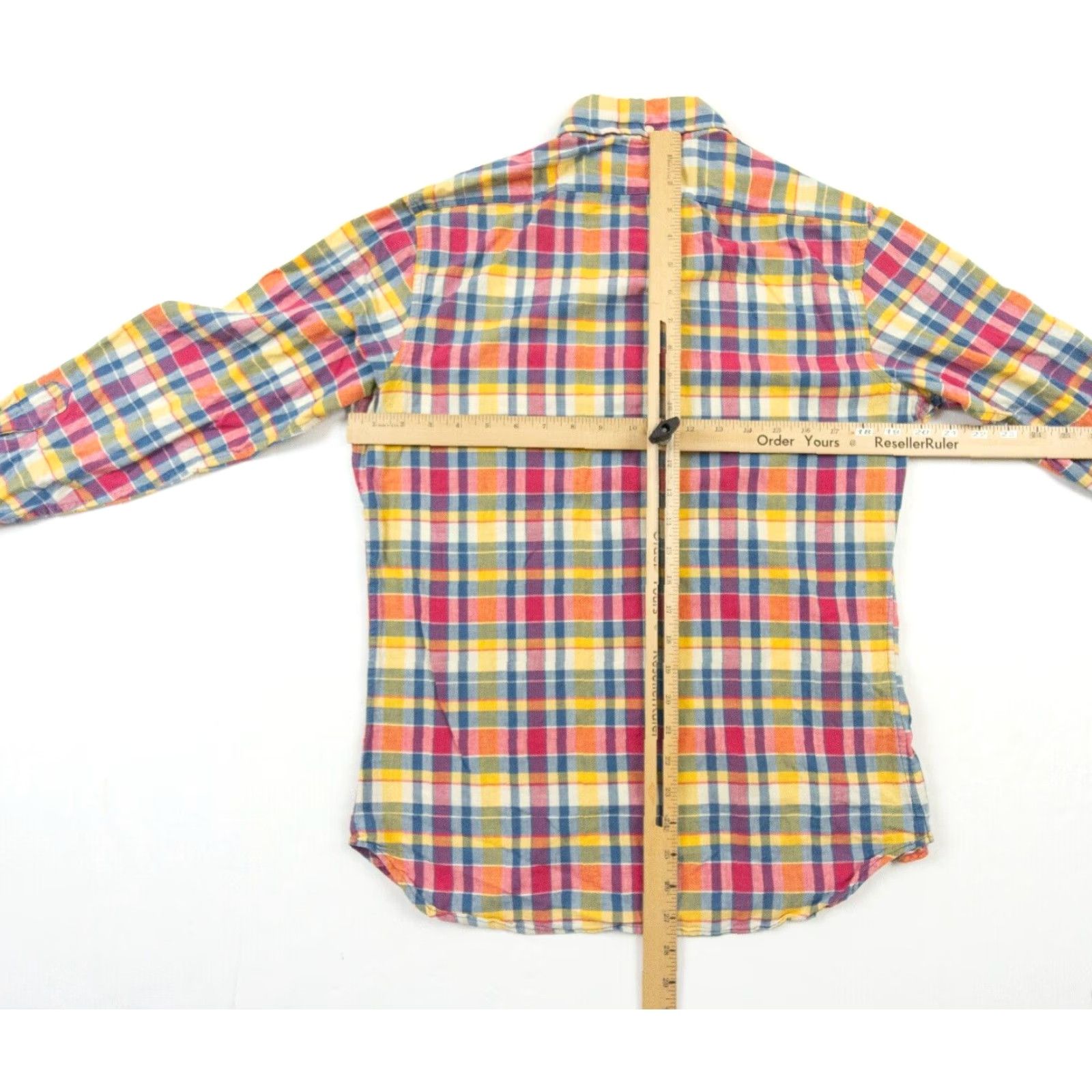 Taylor Stitch Taylor Stitch Shirt 38 Button-Down Long Sleeve Plaid Lightweight Cotton Multicolor Casual Mens Size US M / EU 48-50 / 2 - 7 Thumbnail