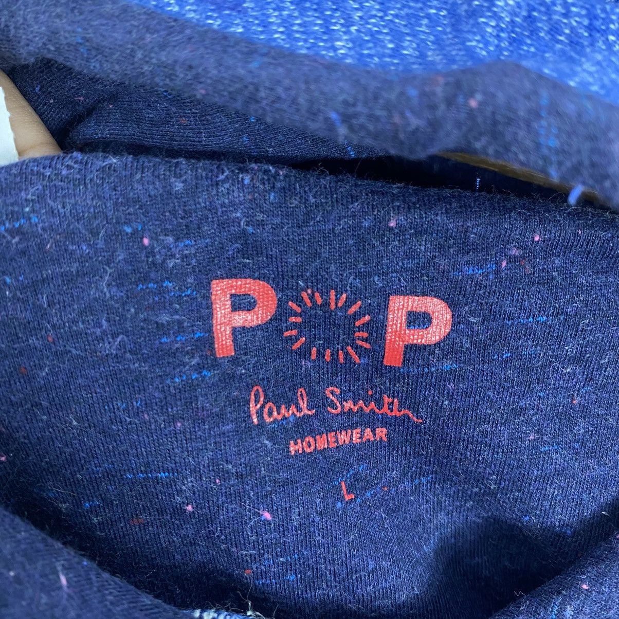 Paul Smith Paul Smith Blue Comet Star Hoodie L Vintage Homewear Navy Size L / US 10 / IT 46 - 6 Thumbnail