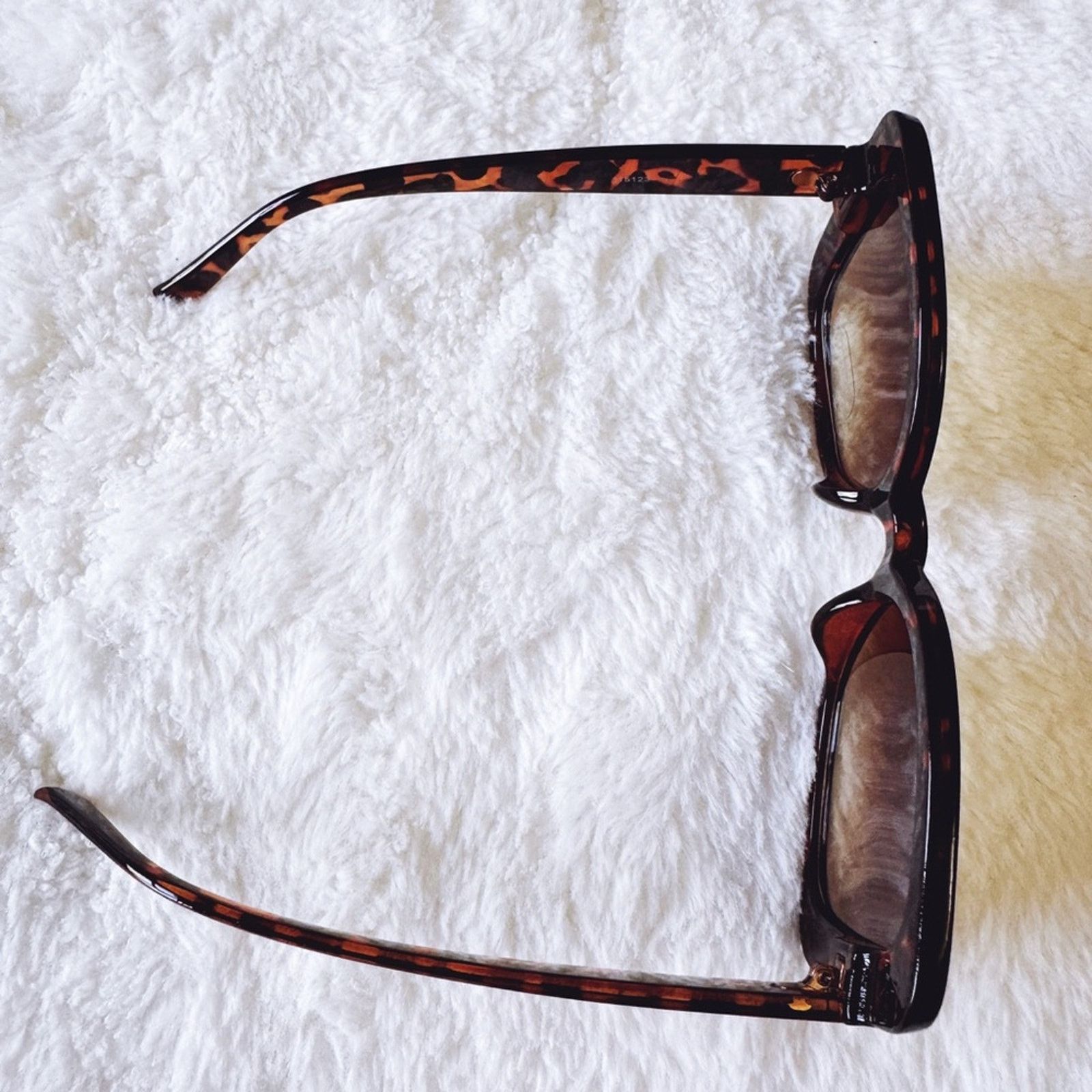 Other Eva Tortoise Brown Square-Framed Sunglasses Size ONE SIZE - 6 Thumbnail
