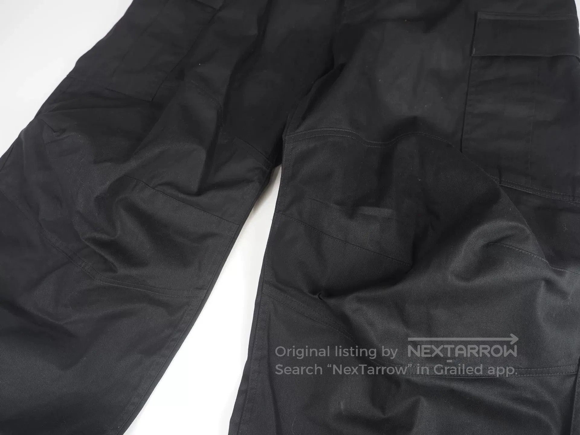 Balenciaga dolce&gabbana low-rise denim pants with ties. Size US 30 / EU 46 - 7 Thumbnail