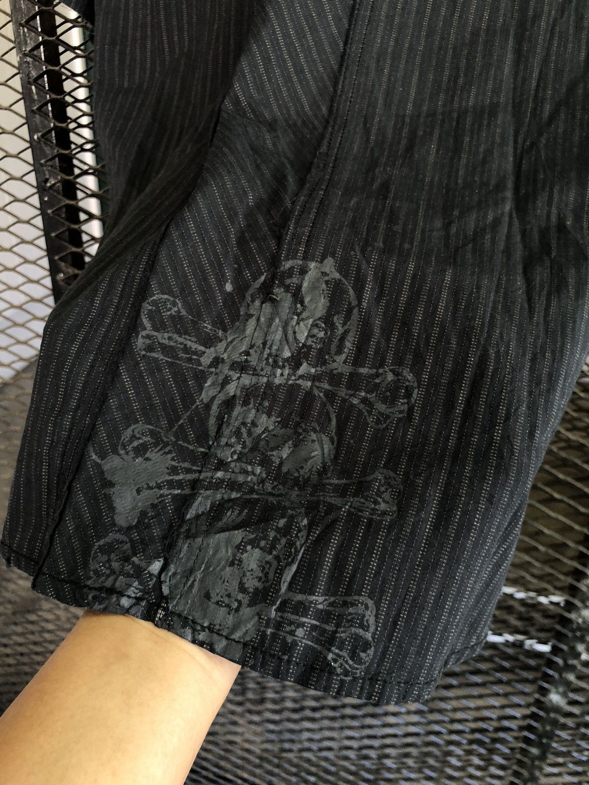 Japanese Brand JAPANESE BRAND INDIGO STAR BUTTON SHIRT SKULL LGBSTYLE Size US L / EU 52-54 / 3 - 7 Thumbnail
