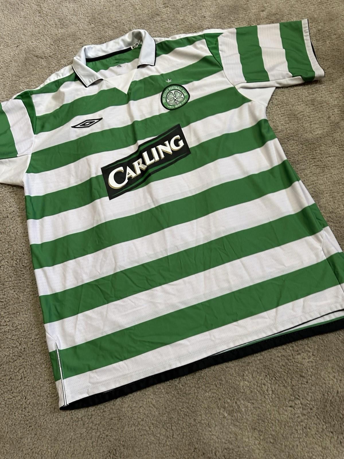 Umbro Vintage Jersey Umbro Celtic Home Football Soccer Shirt XXL Size US XXL / EU 58 / 5 - 3 Thumbnail