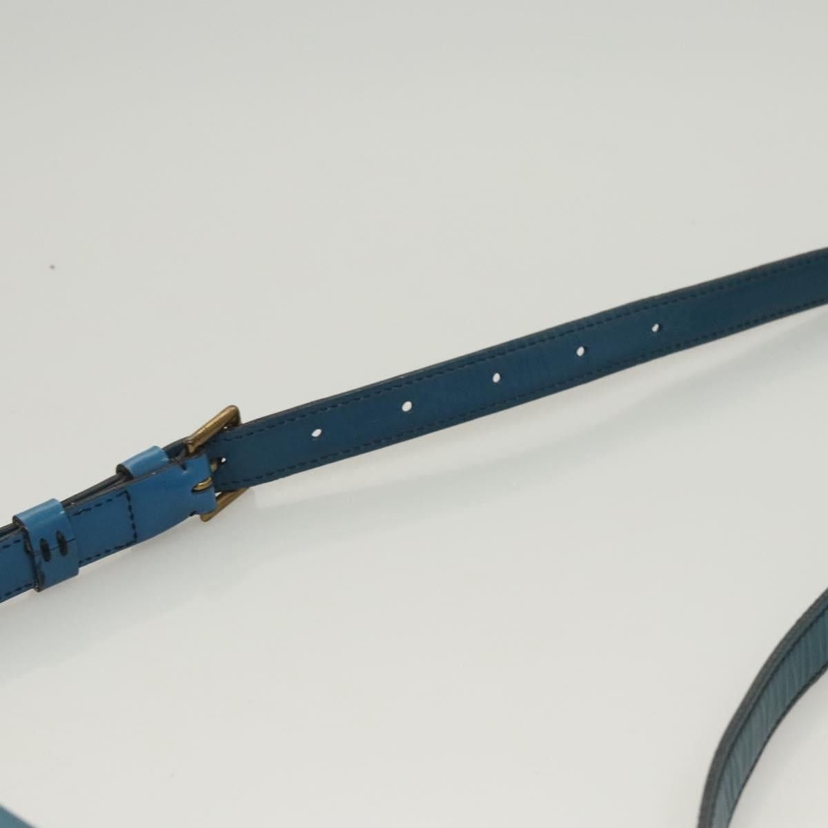Louis Vuitton LOUIS VUITTON Epi Saint Cloud GM Shoulder Bag Toledo Blue Size ONE SIZE - 14 Thumbnail