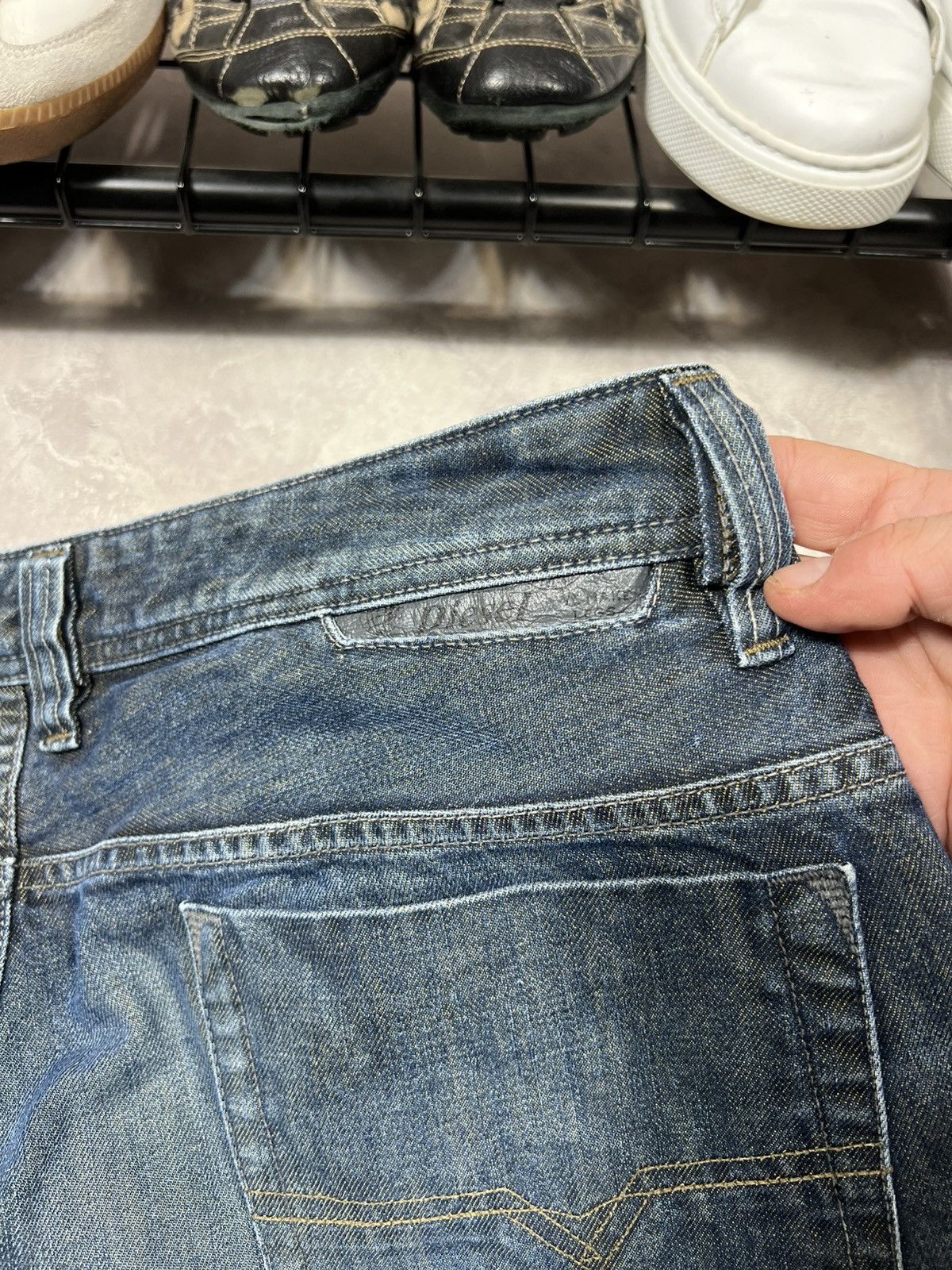 Diesel Vintage Diesel Junya Watanabe Style Baggy Jeans Size US 34 / EU 50 - 10 Thumbnail