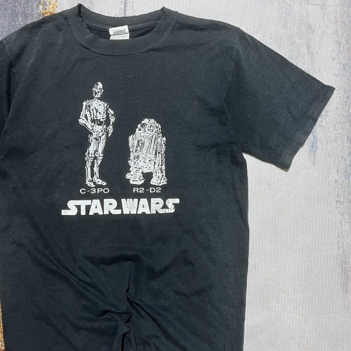 Anvil VINTAGE STARWARS MOVIE TEE NICELY FADED Size US S / EU 44-46 / 1 - 2 Thumbnail