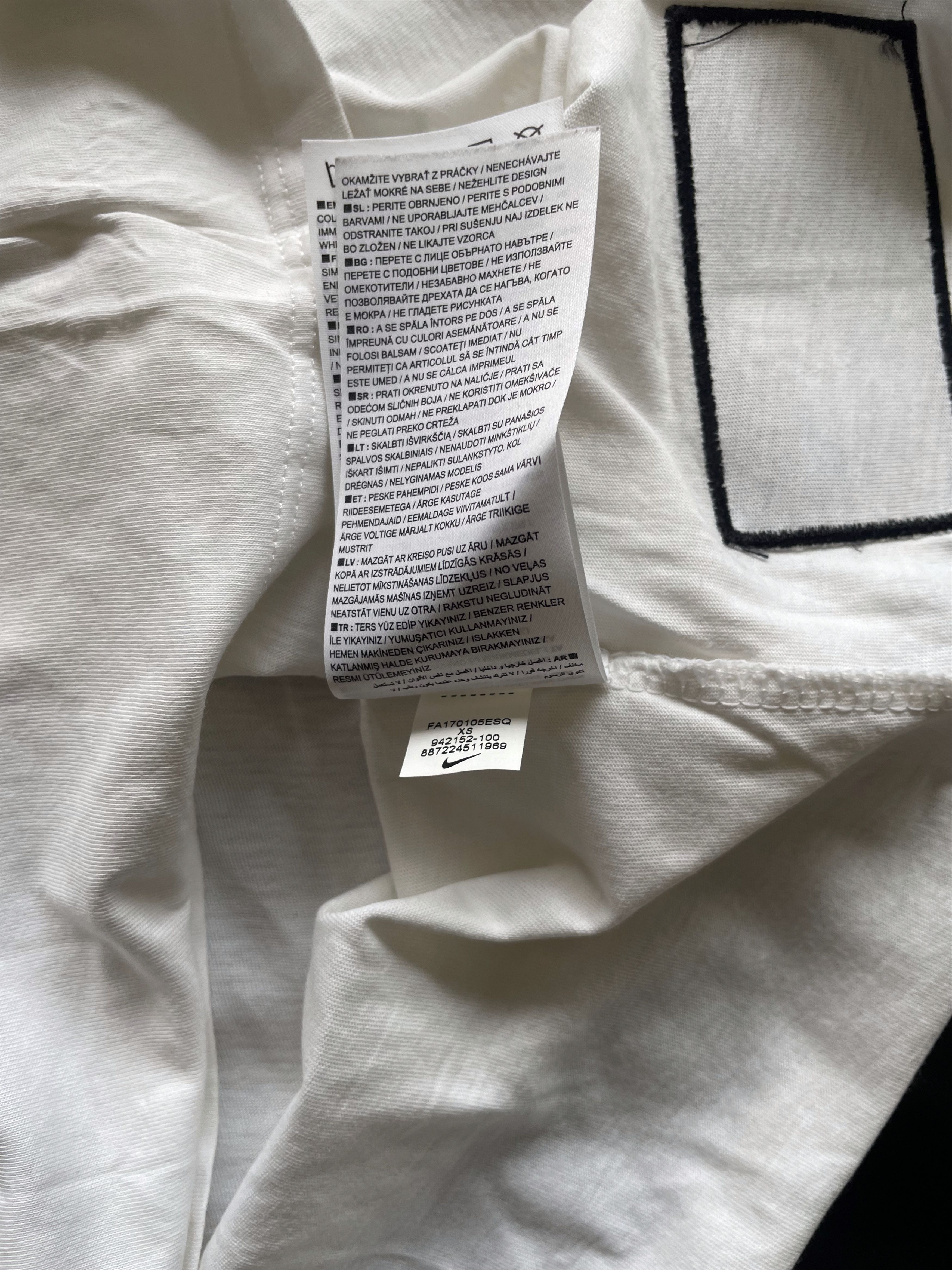 Nike × Riccardo Tisci Minotaurs Graphic T-Shirt White Size US XS / EU 42 / 0 - 16 Thumbnail