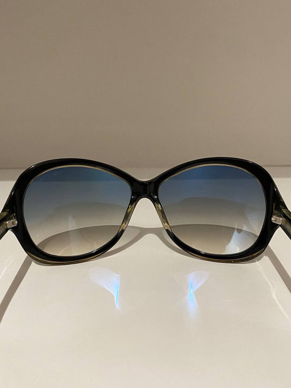 Tom Ford Tom Ford CECILE Oval Oversized Retro Vintage Y2k Sunglasses Size ONE SIZE - 8 Thumbnail