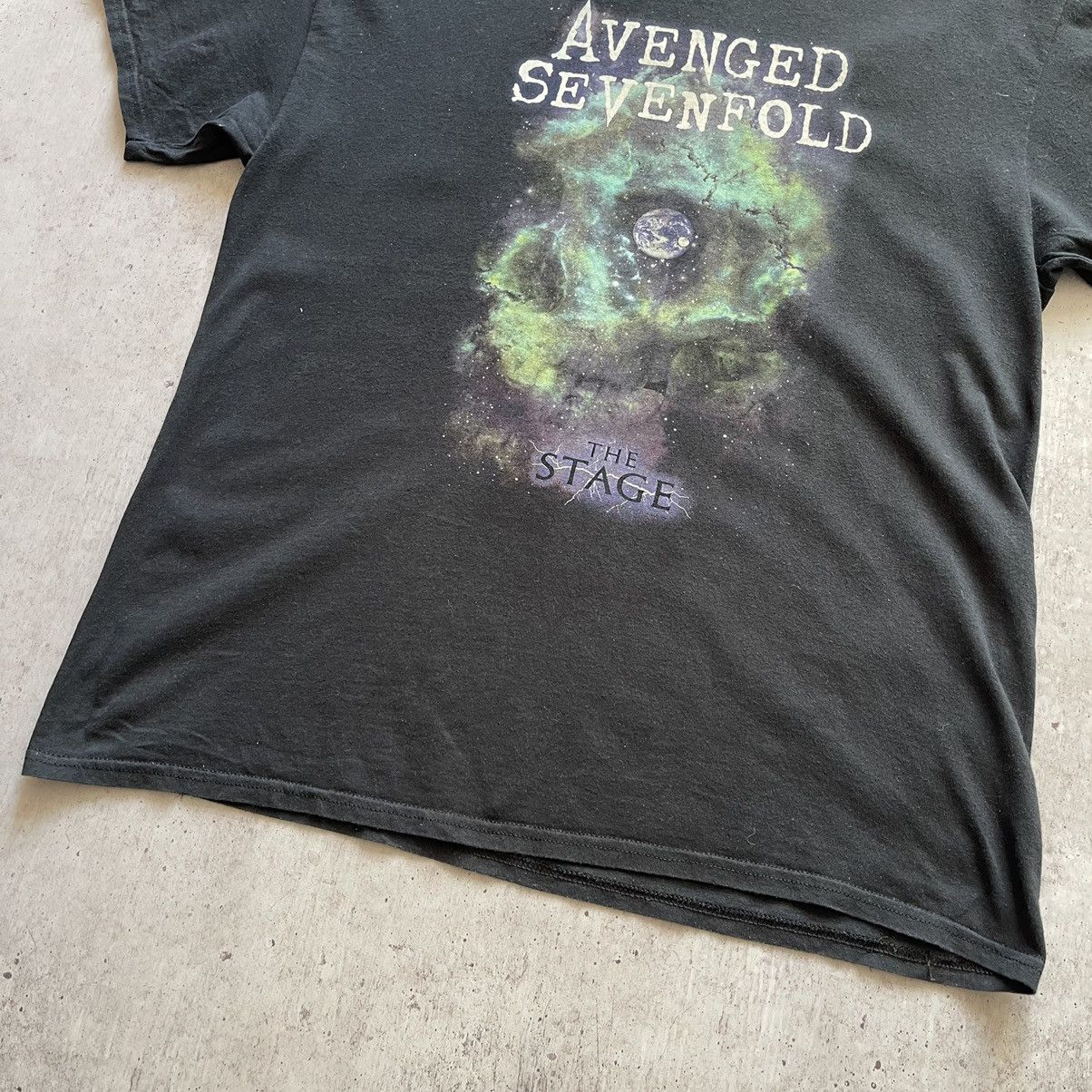 Band Tees Vintage Avenged Sevenfold The Stage rock tee Size US XL / EU 56 / 4 - 4 Thumbnail