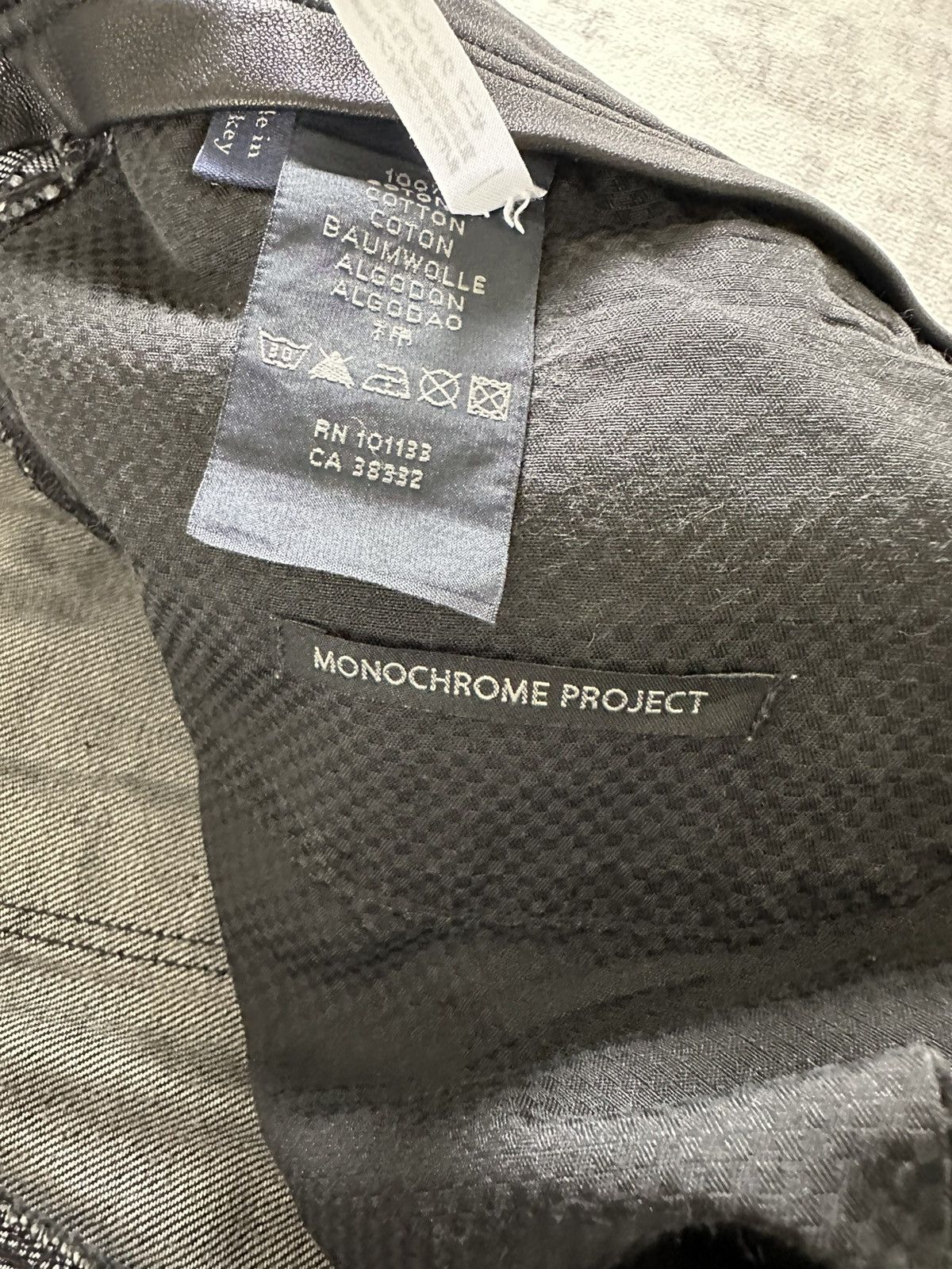 Ermenegildo Zegna Zegna Sport slim fit monochrome project denim Size US 32 / EU 48 - 12 Thumbnail