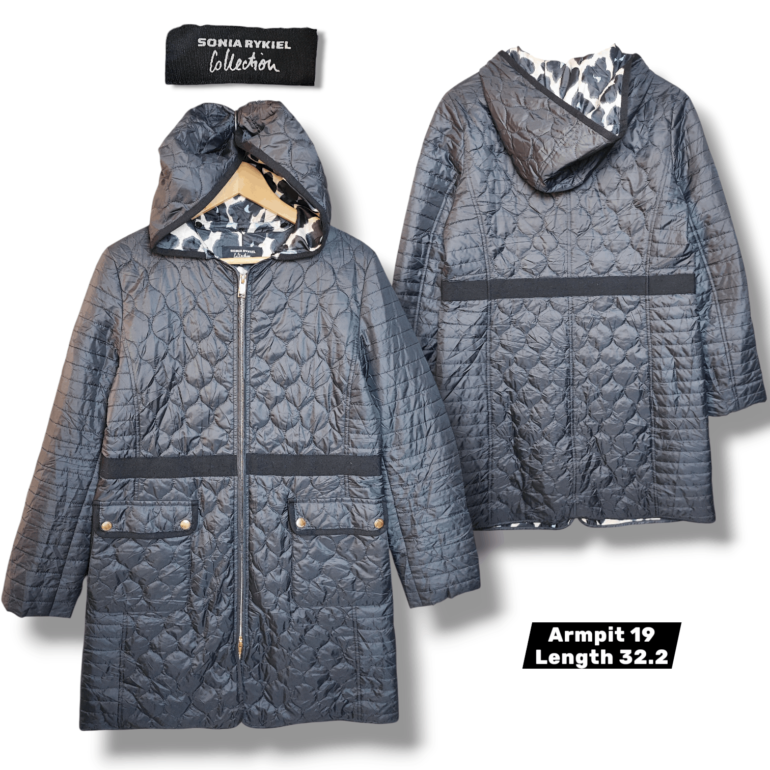 Sonia Rykiel VINTAGE SONIA RYKIEL Light Puffer Jacket - Quilted - Size S Size S / US 4 / IT 40 - 1 Thumbnail