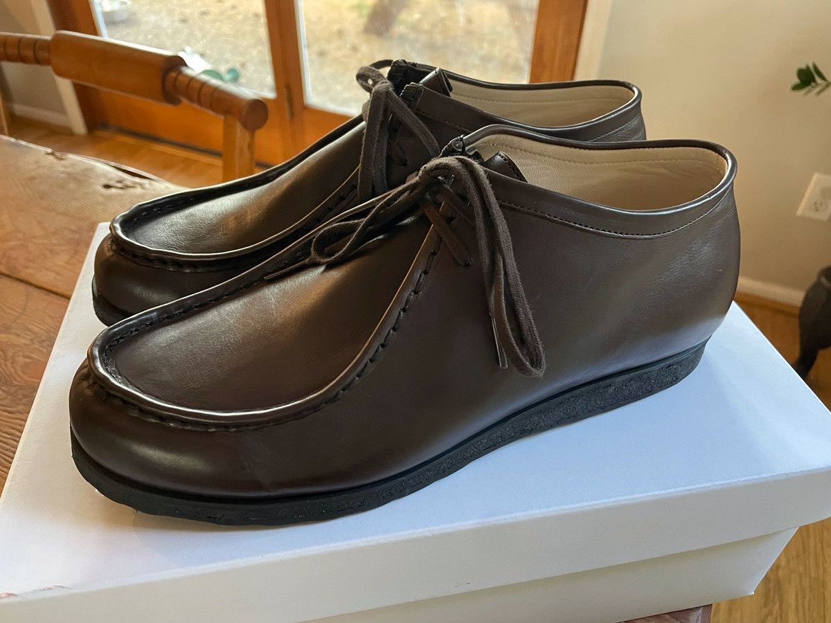 PETROSOLAUM Dark Brown Tyrolean Shoes Size US 8 / EU 41 - 1 Thumbnail