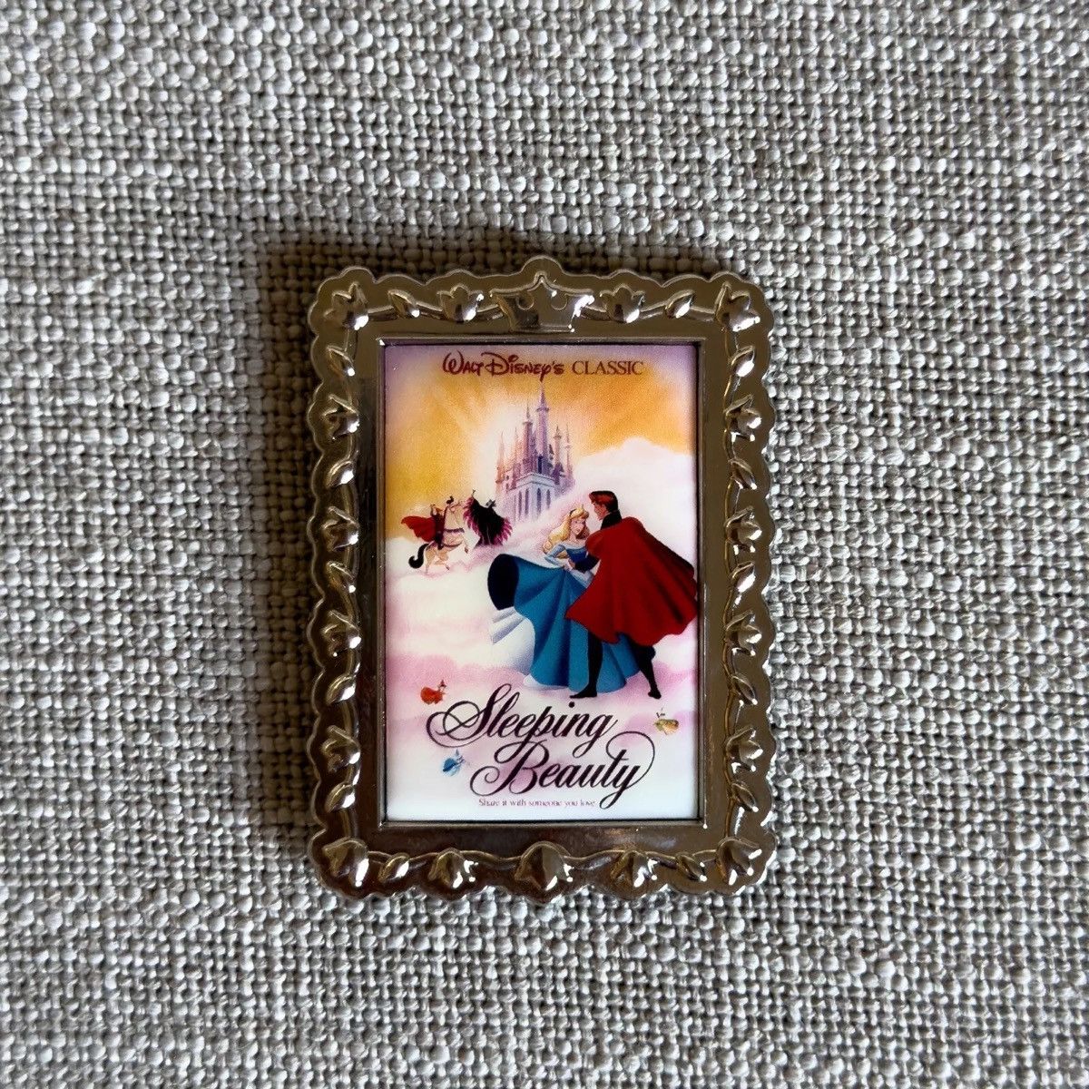 Disney 2014 New WDSB Animation Poster Sleeping Beauty Jumbo Pin LE Size ONE SIZE - 4 Thumbnail