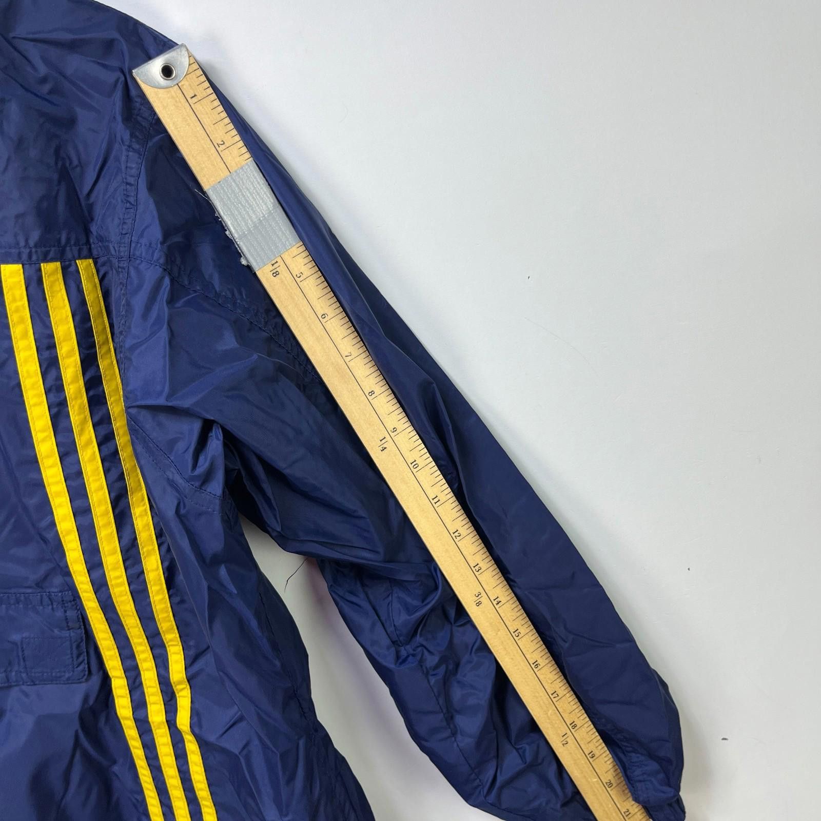 Adidas Vintage 90s Adidas Anorak Hooded Jacket Youth Large Size US L / EU 52-54 / 3 - 8 Thumbnail