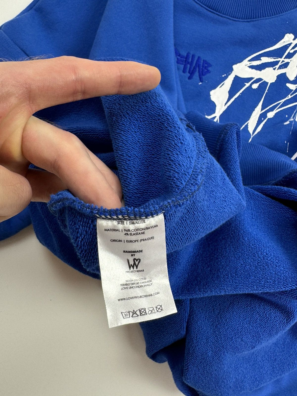 Designer PROJECT REHAB Unisex Oversized Sweatshirt Handmade Size US M / EU 48-50 / 2 - 10 Thumbnail
