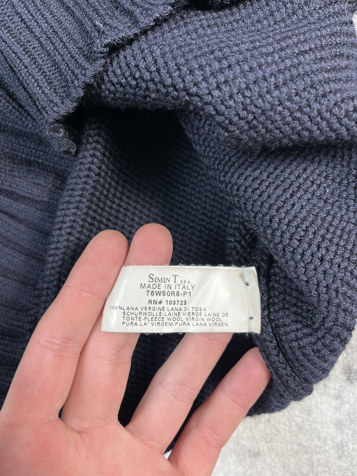 Armani Armani Jeans Vintage Wool Knit 🧶 Sweater Size US L / EU 52-54 / 3 - 9 Thumbnail