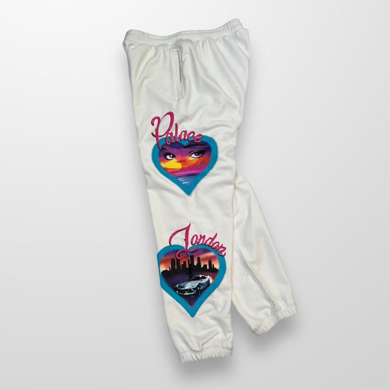 Palace Palace Forever Joggers White Men’s Size Small Logo Size US 30 / EU 46 - 2 Thumbnail