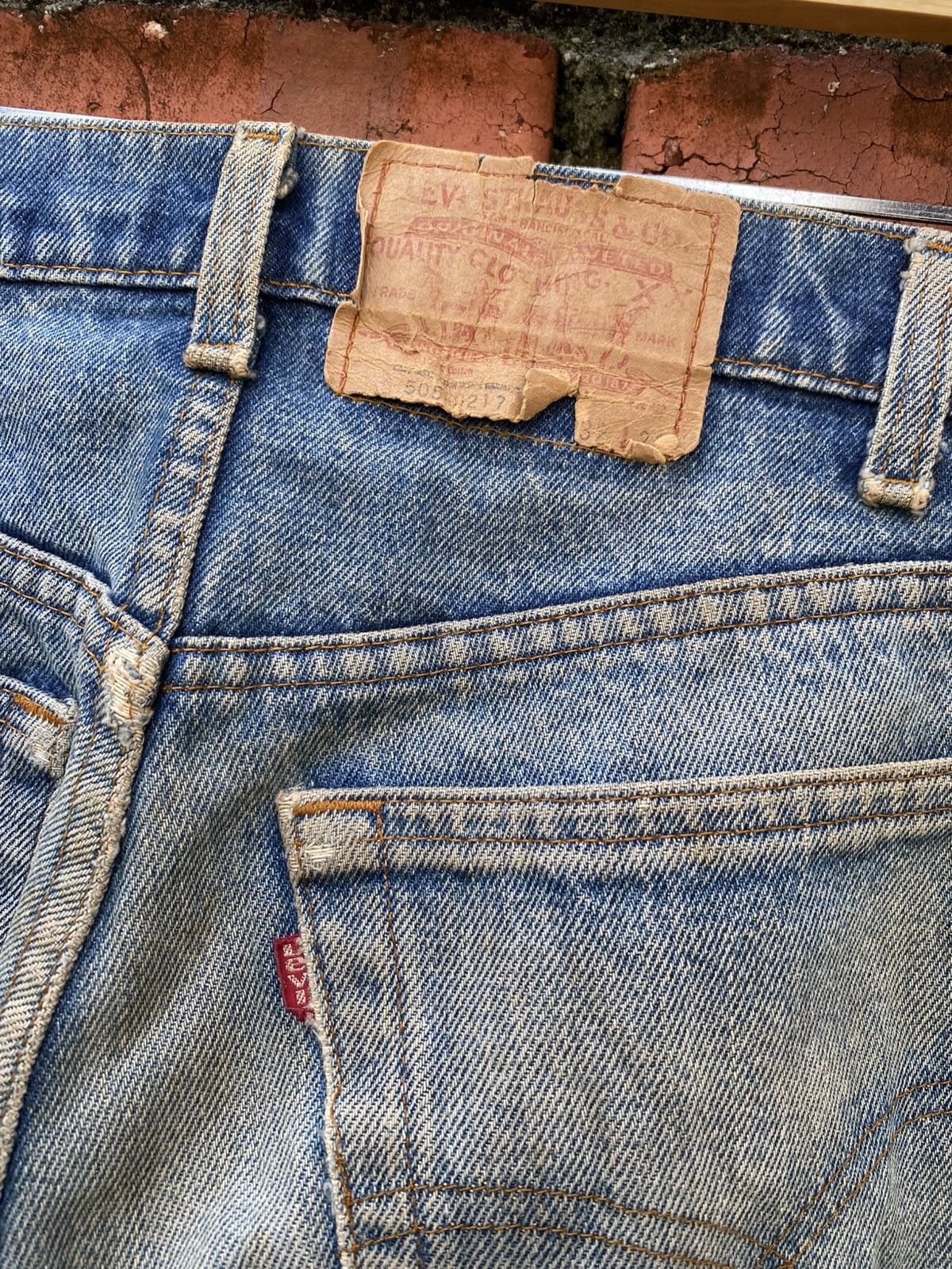 Levi's Vintage Clothing W31x28.5 Vintage levi's 505 made in USA Size US 31 - 5 Thumbnail