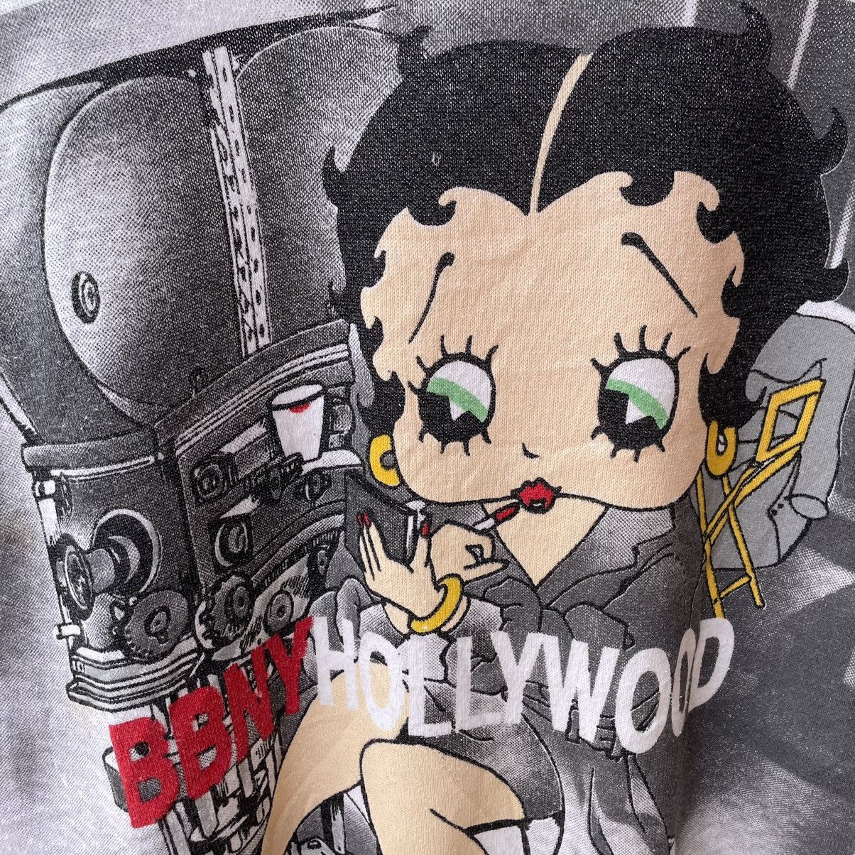 Vintage 🔥Vintage 80s Betty Boop Promo Poster Pullover Sweatshirts Size US M / EU 48-50 / 2 - 4 Thumbnail