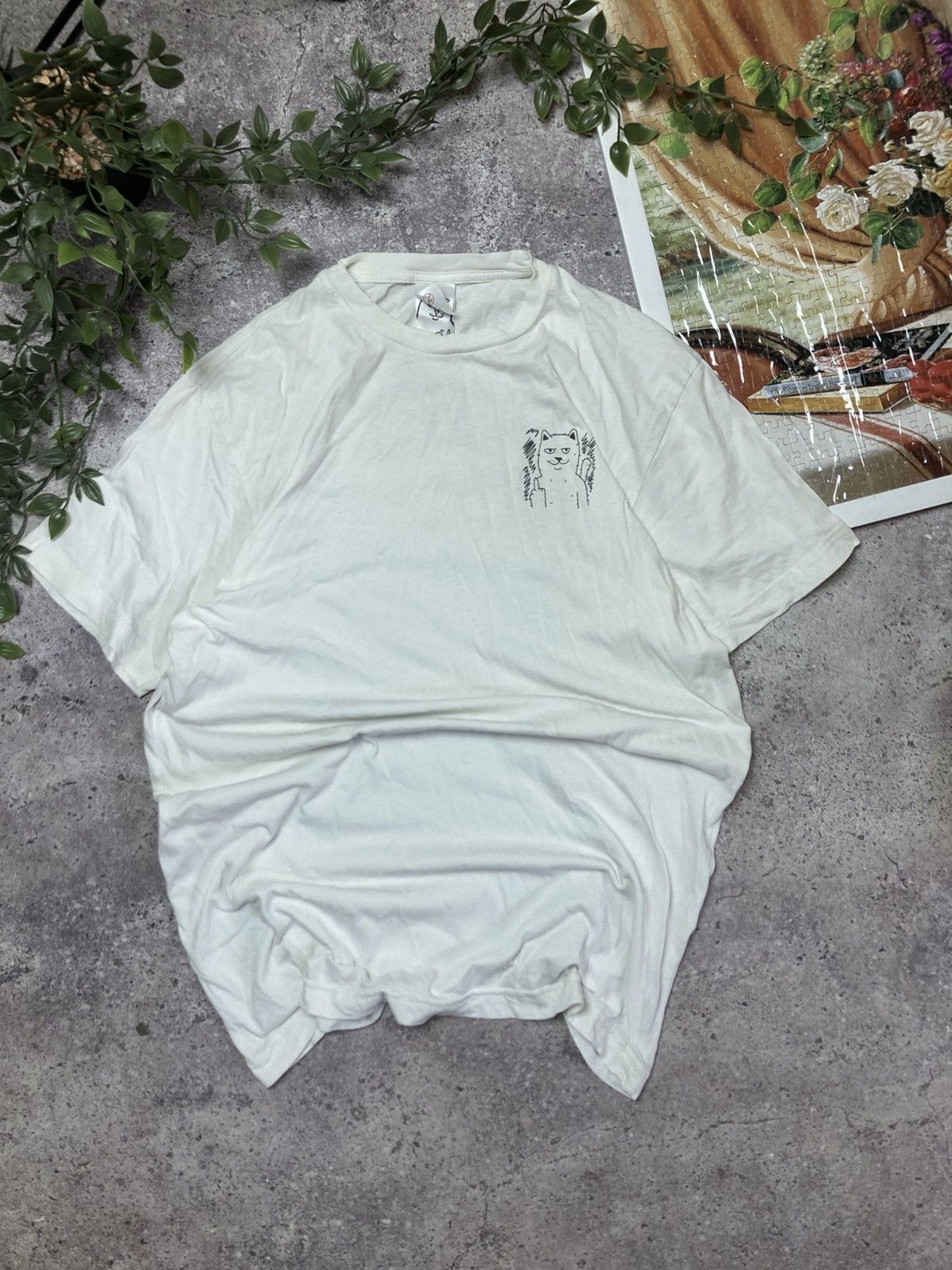 RIPNDIP Crazy Rip N Dip T-Shirt Centre Big Logo Y2k Size US M / EU 48-50 / 2 - 2 Thumbnail