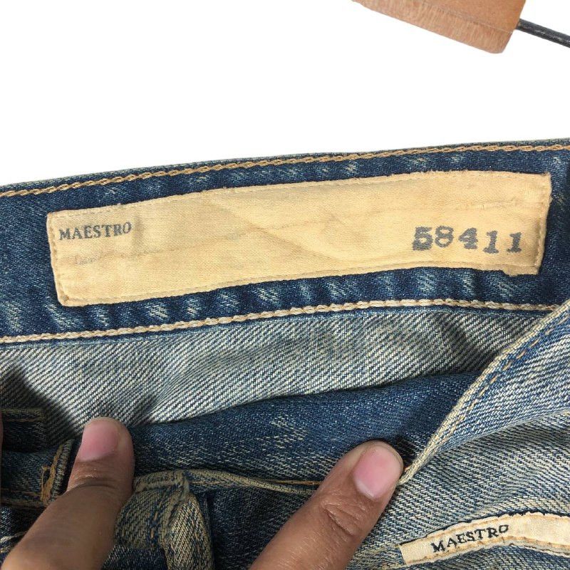 Replay Vintage 80's Replay Men Blue Jean Size US 30 / EU 46 - 14 Thumbnail