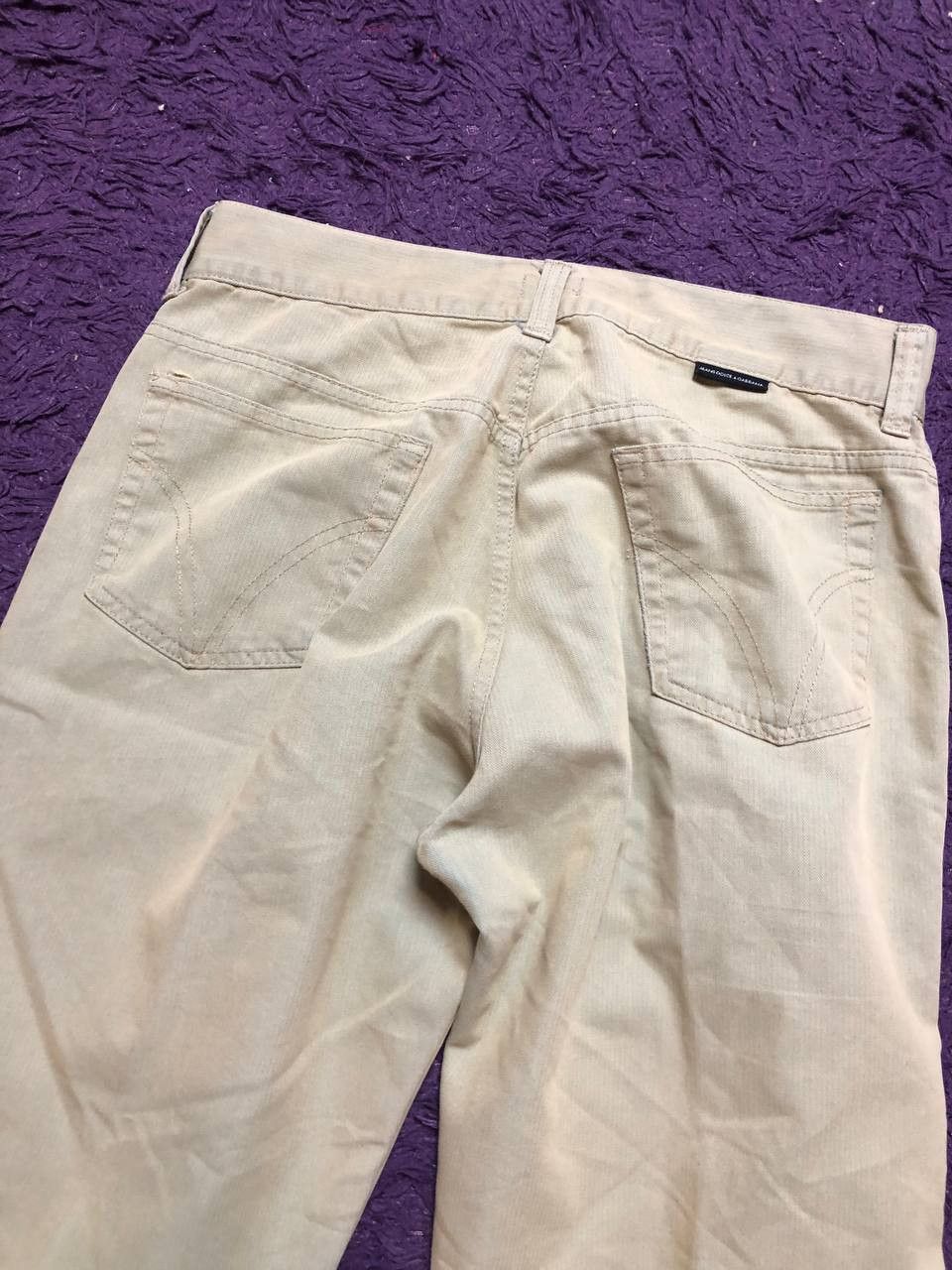 Dolce & Gabbana DOLCE GABBANA Straight Fit Denim Jeans Everyday Wear W36 L50 Size US 36 / EU 52 - 21 Thumbnail