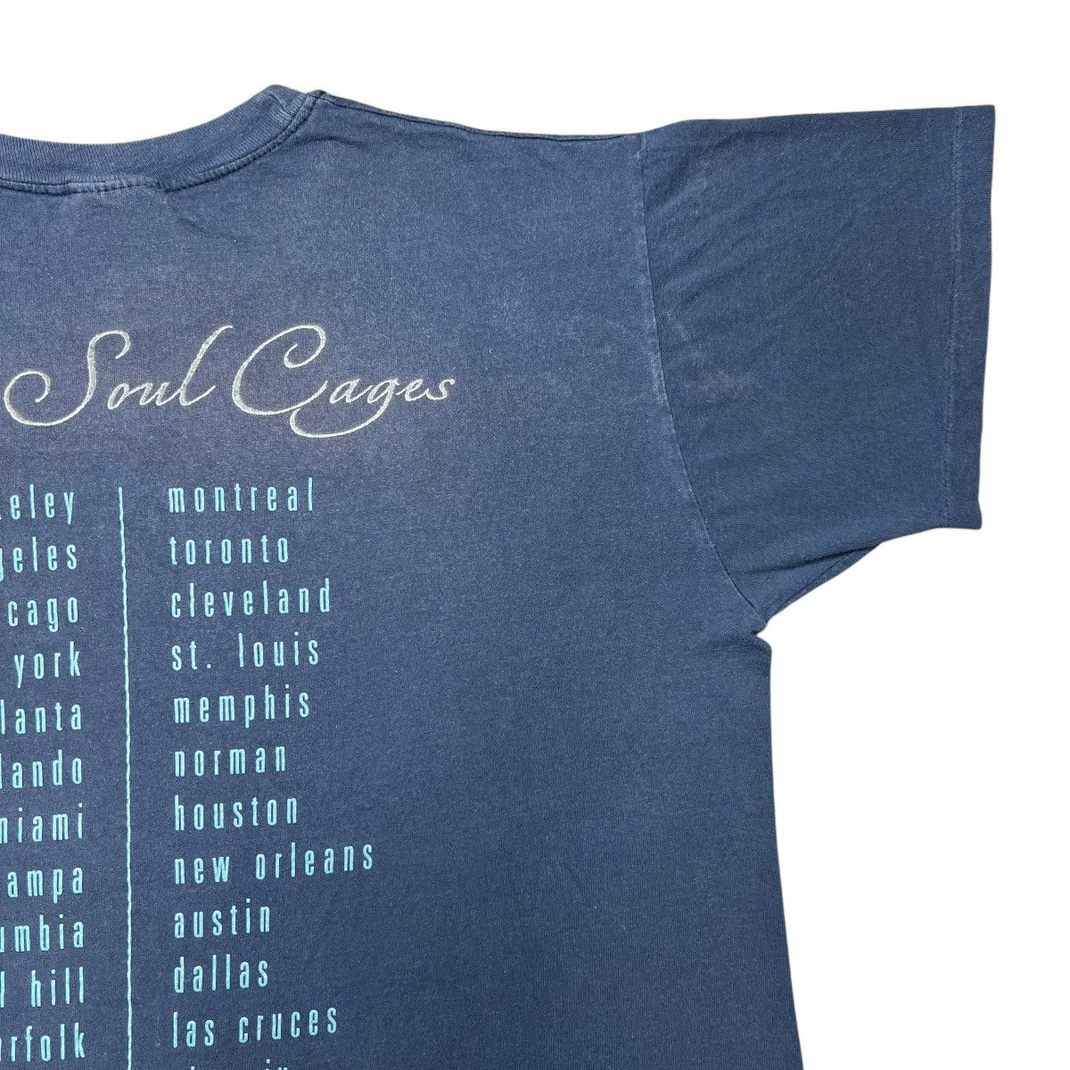 Band Tees × Vintage Vintage 1991 Sting The Soul Cages Tour Band T-Shirt Size US M / EU 48-50 / 2 - 12 Thumbnail
