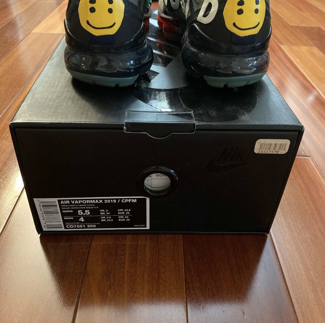 Nike Nike X CPFM Vapormax 2019 Size US 5.5 / IT 35.5 - 7 Thumbnail
