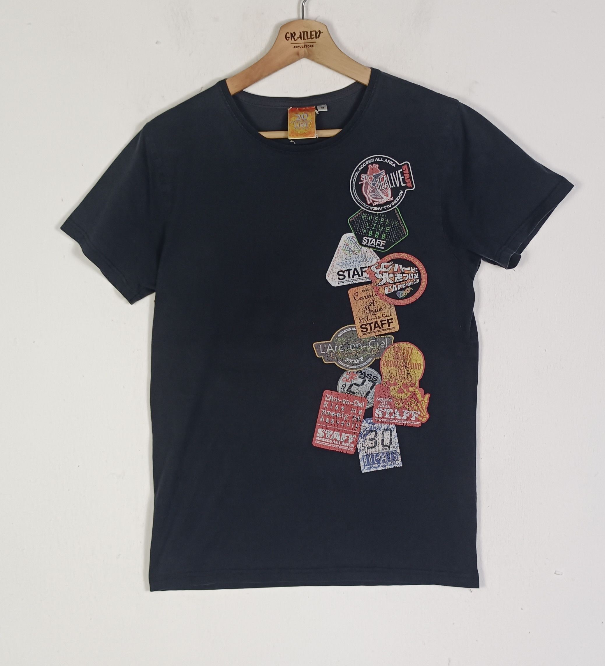 Band Tees × Japanese Brand × Vintage L'Arc 20th Anniversary Live Pass Size US S / EU 44-46 / 1 - 2 Thumbnail