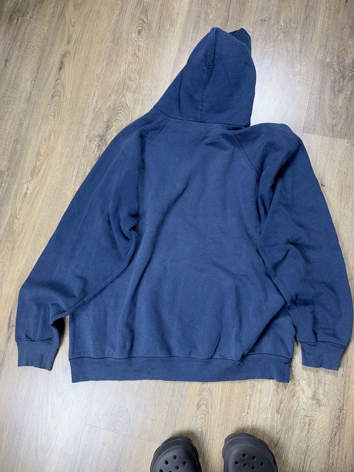 Vintage ➕vintage sick fade 90s fruit of the loom baggy boxy hoodie Size US XXL / EU 58 / 5 - 3 Thumbnail