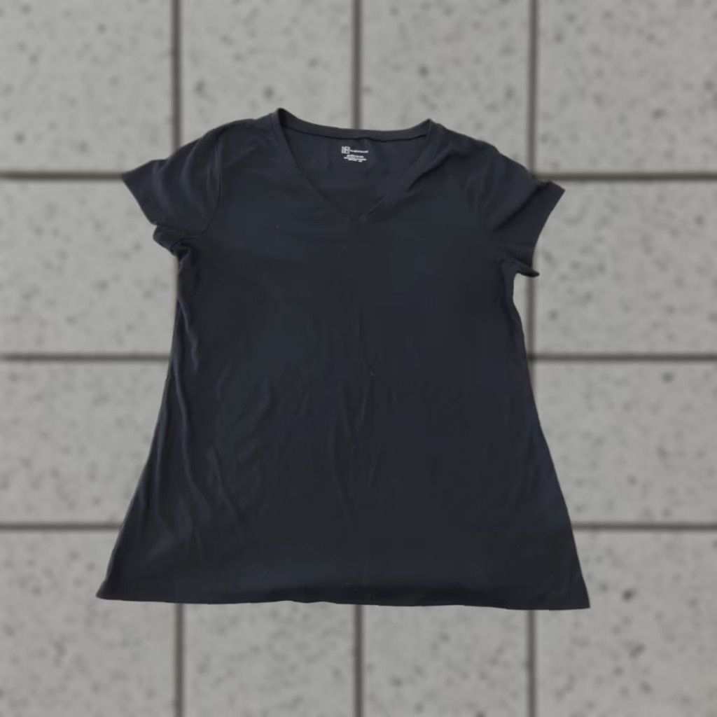 Vintage VINTAGE No Boundaries Shirt V-Neck XL Black Cotton Womens Size XL / US 12-14 / IT 48-50 - 1 Thumbnail