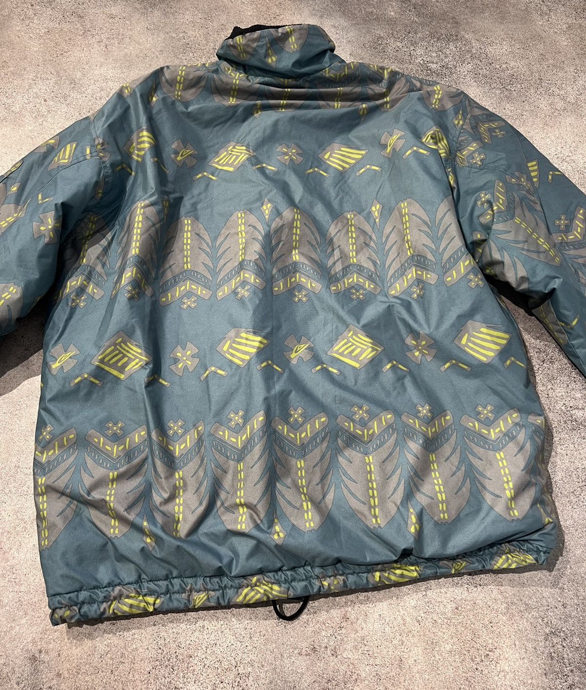 Quiksilver × Vintage Quiksilver vintage rare printed warm jacket Size US L / EU 52-54 / 3 - 7 Thumbnail