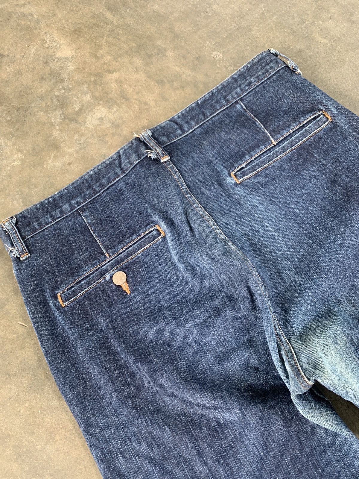 CABANE de ZUCCa CABANE de ZUCCa Issey Miyake Assymetric Denim Size US 35 - 7 Thumbnail