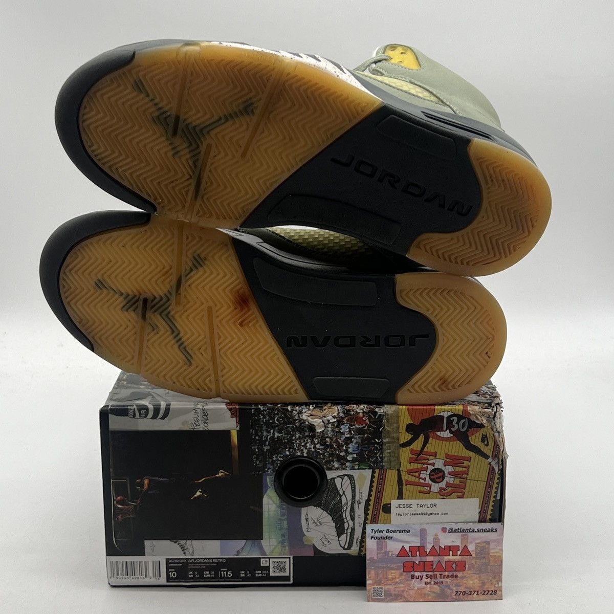 Jordan Brand Air Jordan 5 Jade horizon Size US 10 / EU 43 - 8 Thumbnail