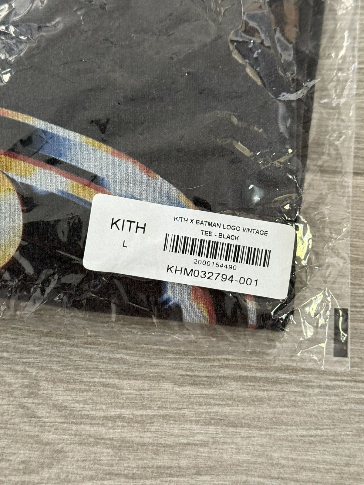 Kith KITH Batman Logo khm032794-001 Vintage Tee Black Size Large Size US L / EU 52-54 / 3 - 11 Thumbnail