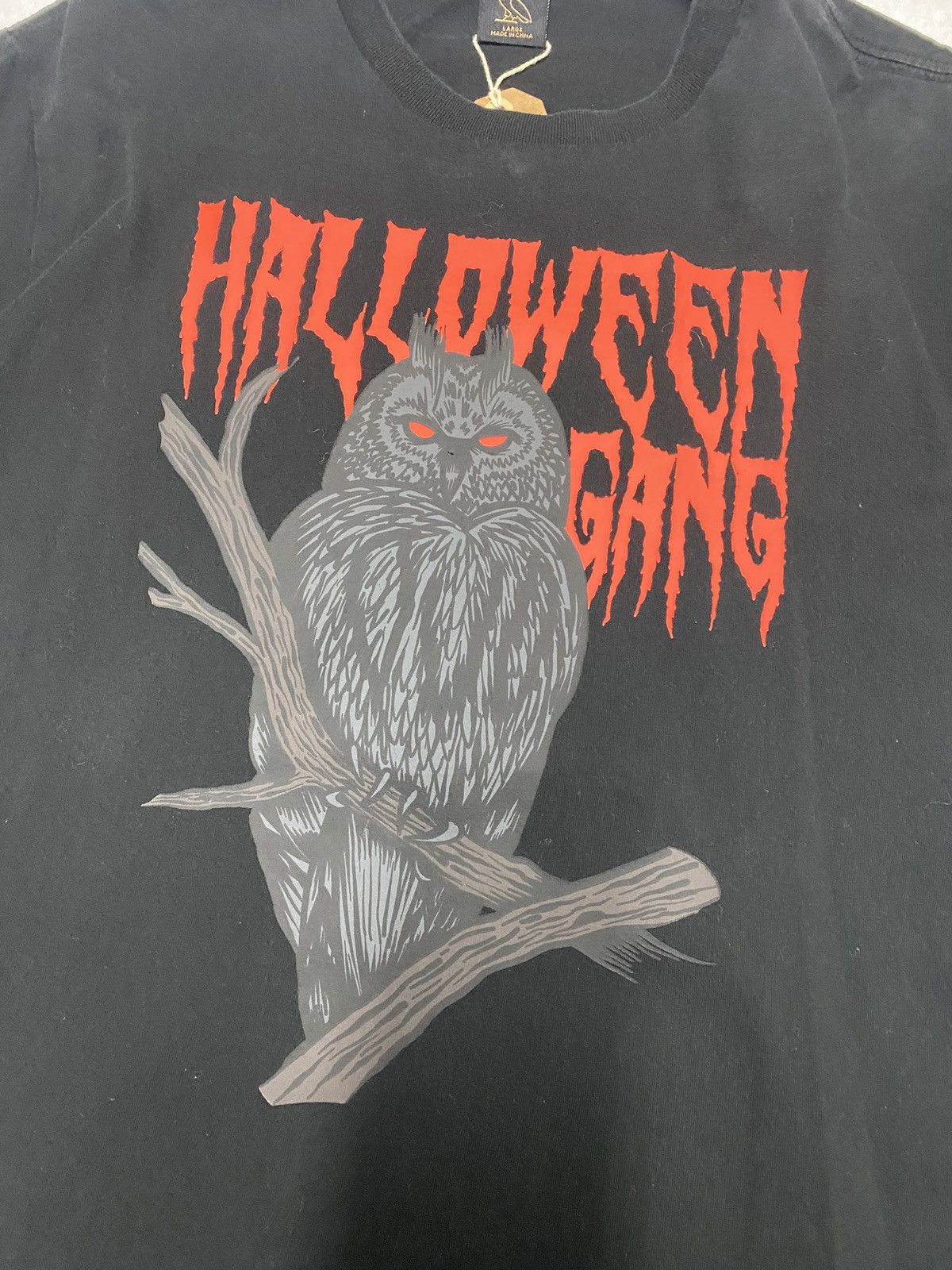 October's Very Own Crazy Y2K Streetwear OVO Halloween Gang Owl Tee L Size US L / EU 52-54 / 3 - 2 Thumbnail