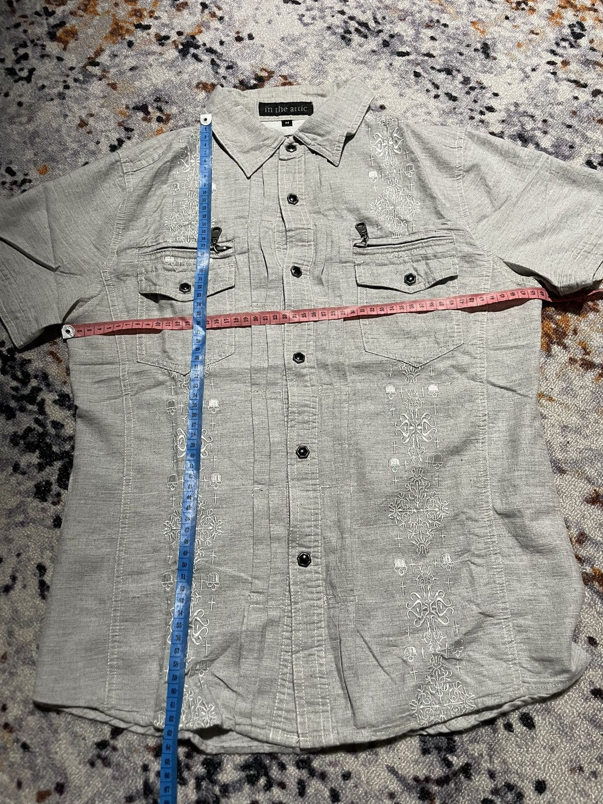 In The Attic × Japanese Brand Vintage Japanese In The Attic Art Shirt Size US M / EU 48-50 / 2 - 8 Thumbnail