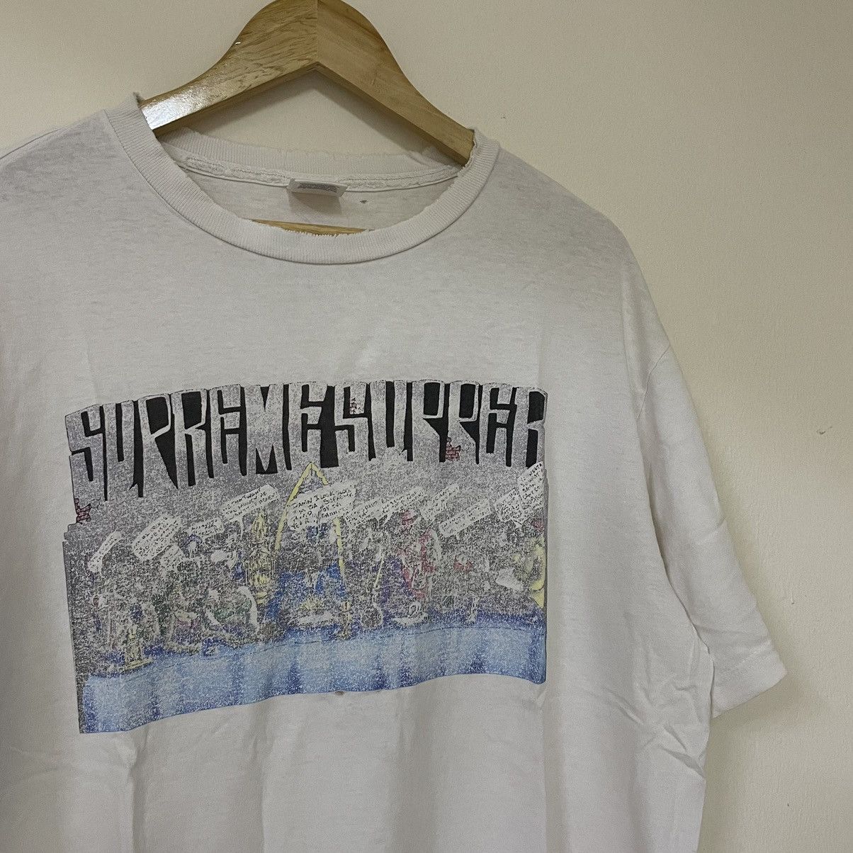 Supreme Disstresed Supreme Joe Cool Photo Tee Size US L / EU 52-54 / 3 - 3 Thumbnail