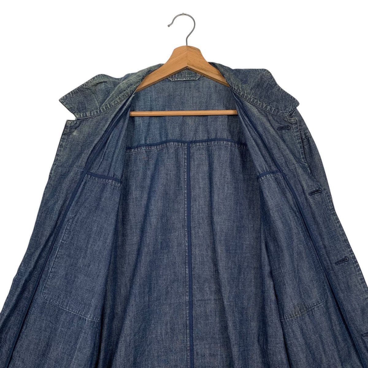 Japanese Brand Japanese Brand Papas Denim Jacket Size US XL / EU 56 / 4 - 12 Thumbnail