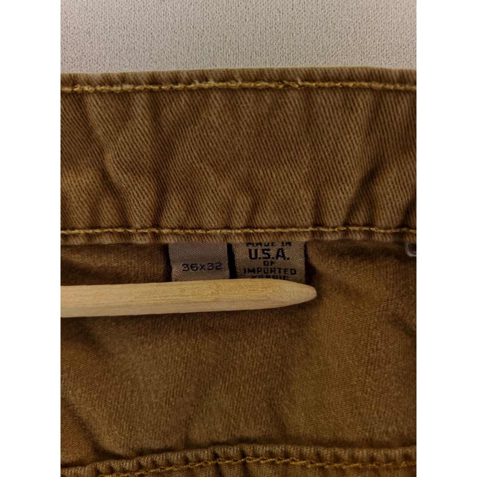 Bills Khakis Bills Khakis Pants Brown Slim Fit Made USA Mens 38 Khakis Pants 36x32 38x31 Actual Brown Mens Size US 38 / EU 54 - 6 Thumbnail